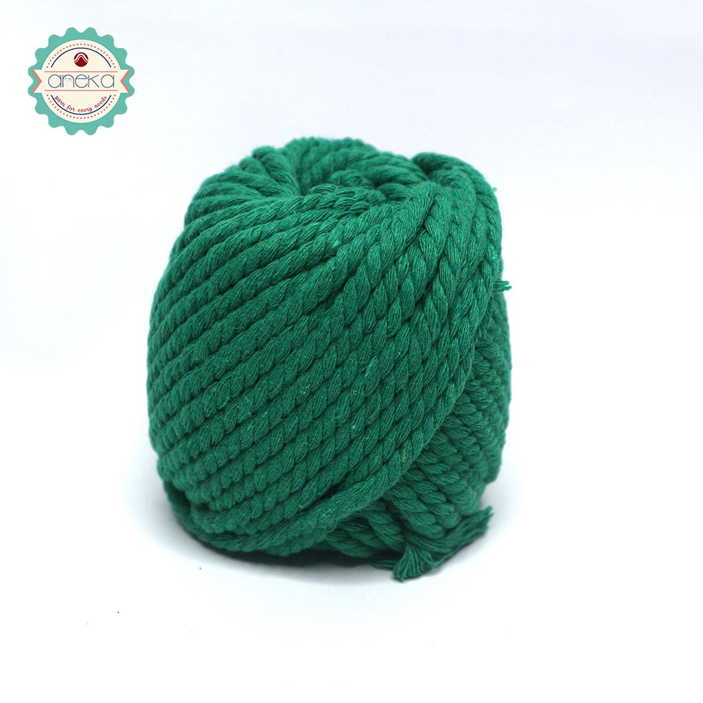 KATALOG - Benang Tali katun/tali macrame makrame warna 100 Gr - 4mm