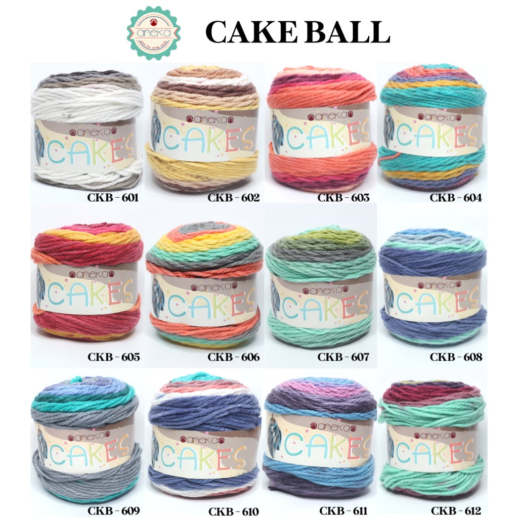 KATALOG - BENANG ANEKA CAKE BALL / CAKES YARN