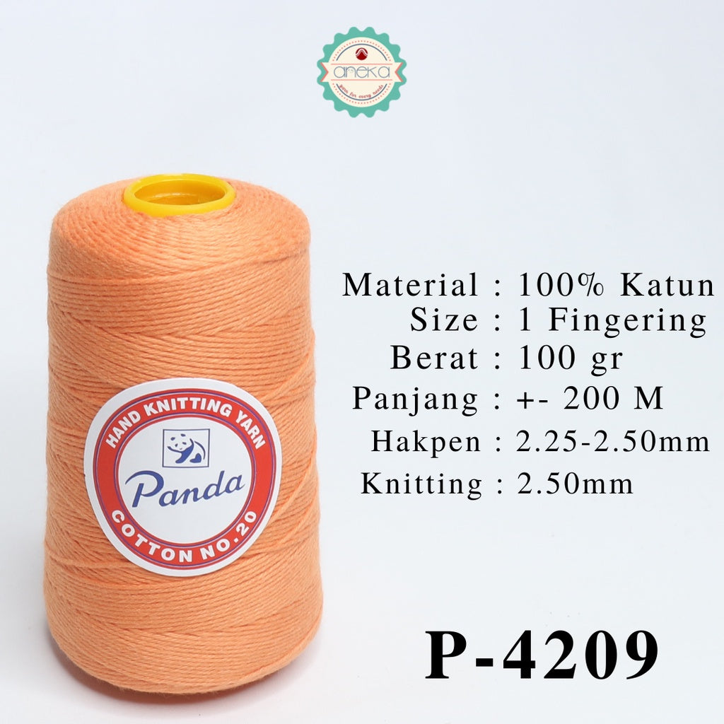 KATALOG - Benang Rajut Katun Panda / Cotton Yarn 2