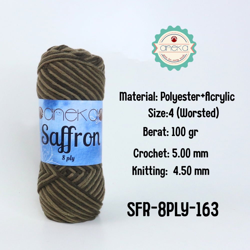 KATALOG - Benang Rajut Saffron 8 Ply / Crochet Knitting Yarn - Part 3