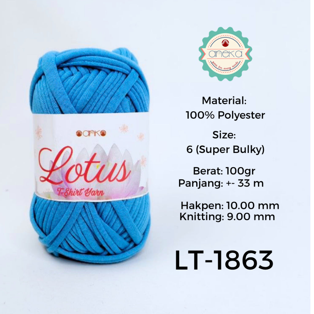 KATALOG - Benang Rajut Lotus / TShirt / Kaos Yarn PART 2