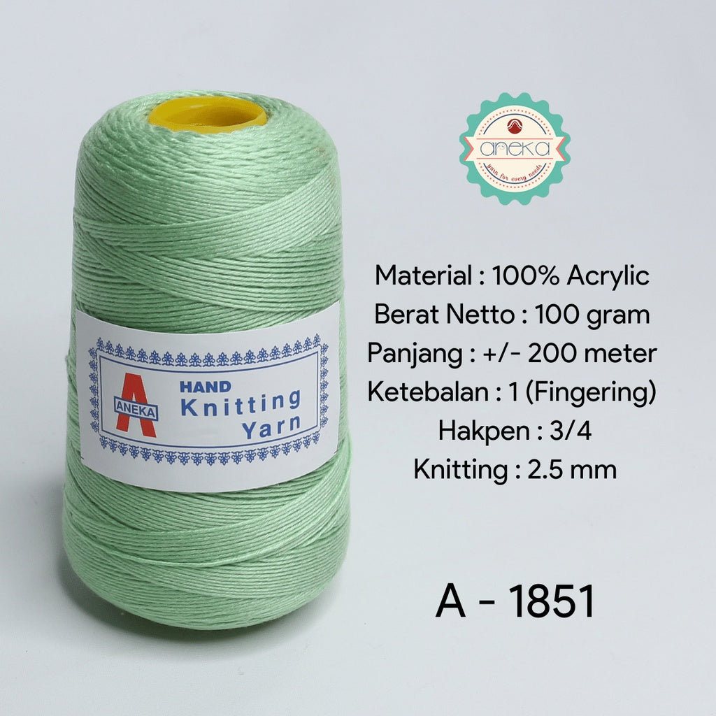 KATALOG - Benang Rajut Aneka / Acrylic Yarn PART 1