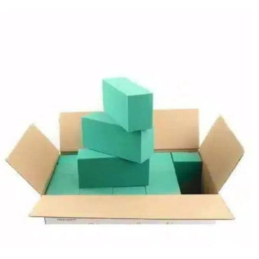 ANEKA - Busa Bunga / Gabus Kering / Dekorasi / Dry Foam / Floral Foam Green Leaf