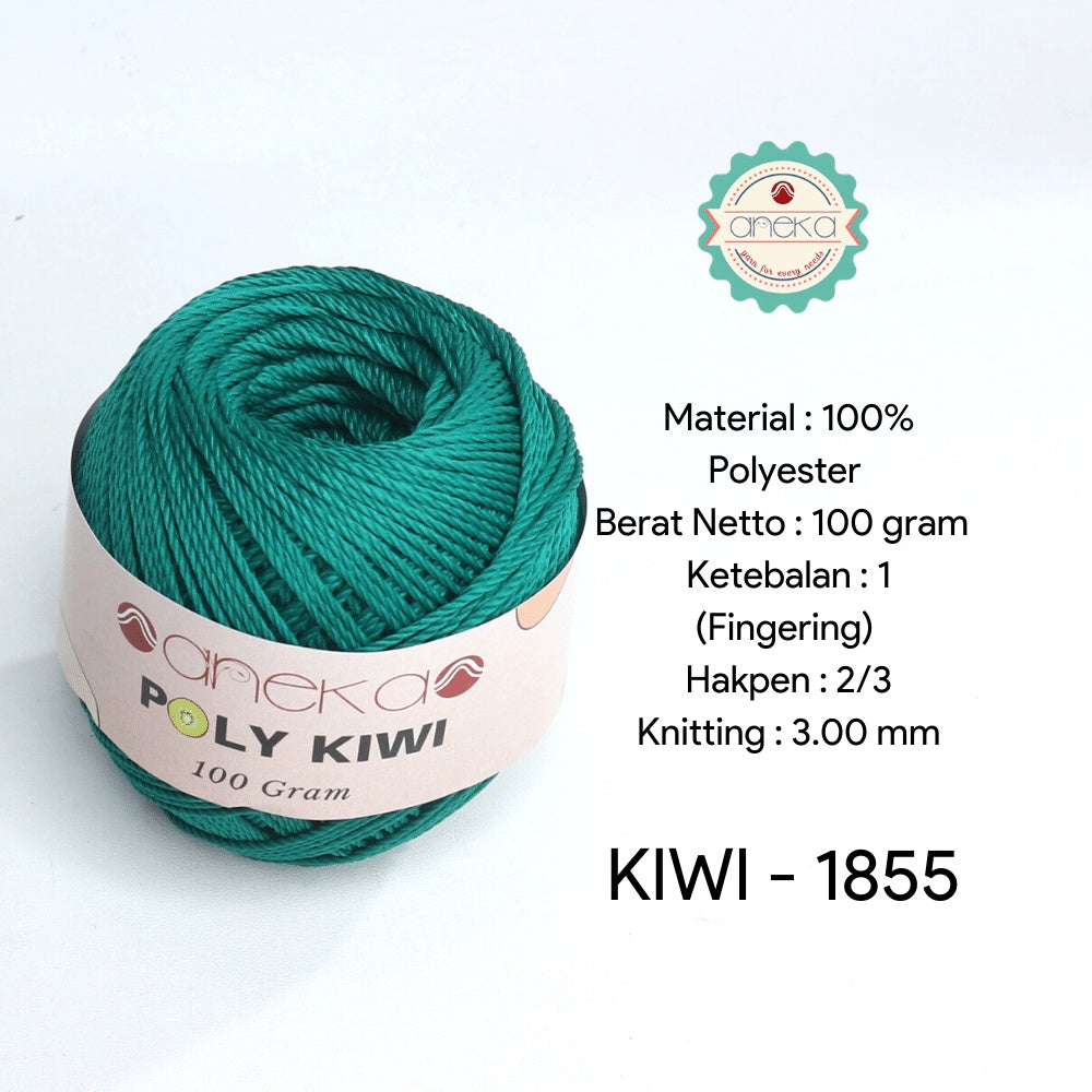 KATALOG - Benang Rajut Poli / Poly Kiwi Yarn - PREMIUM - Part 1