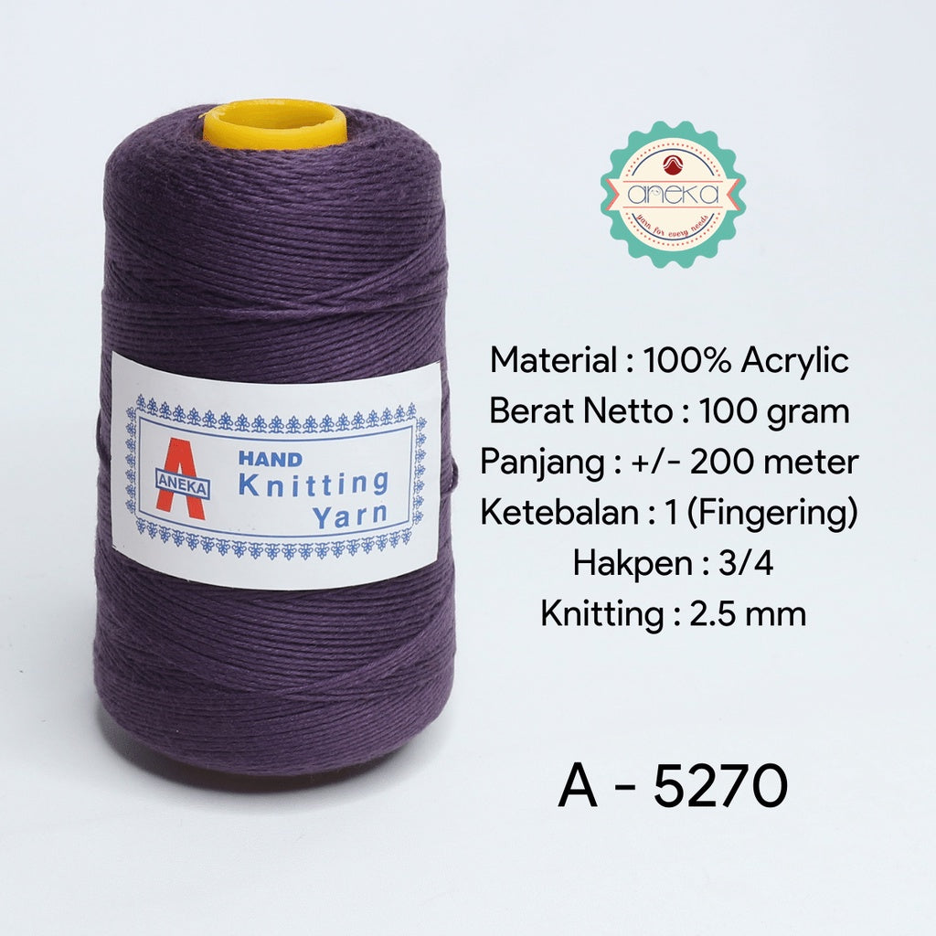 KATALOG - Benang Rajut Aneka / Acrylic Yarn 2