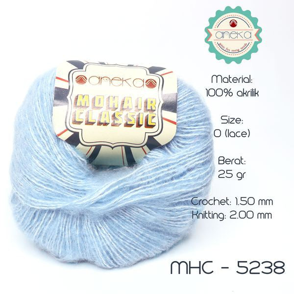 KATALOG - Benang Rajut Katun Mohair Classic / Mohair Polos / Benang Angora PART 2