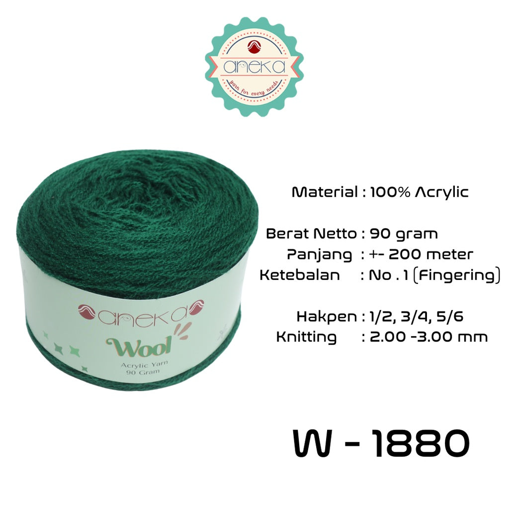 KATALOG - Benang Rajut Wool / Wol / Siet Yarn 90 gram - PART 2