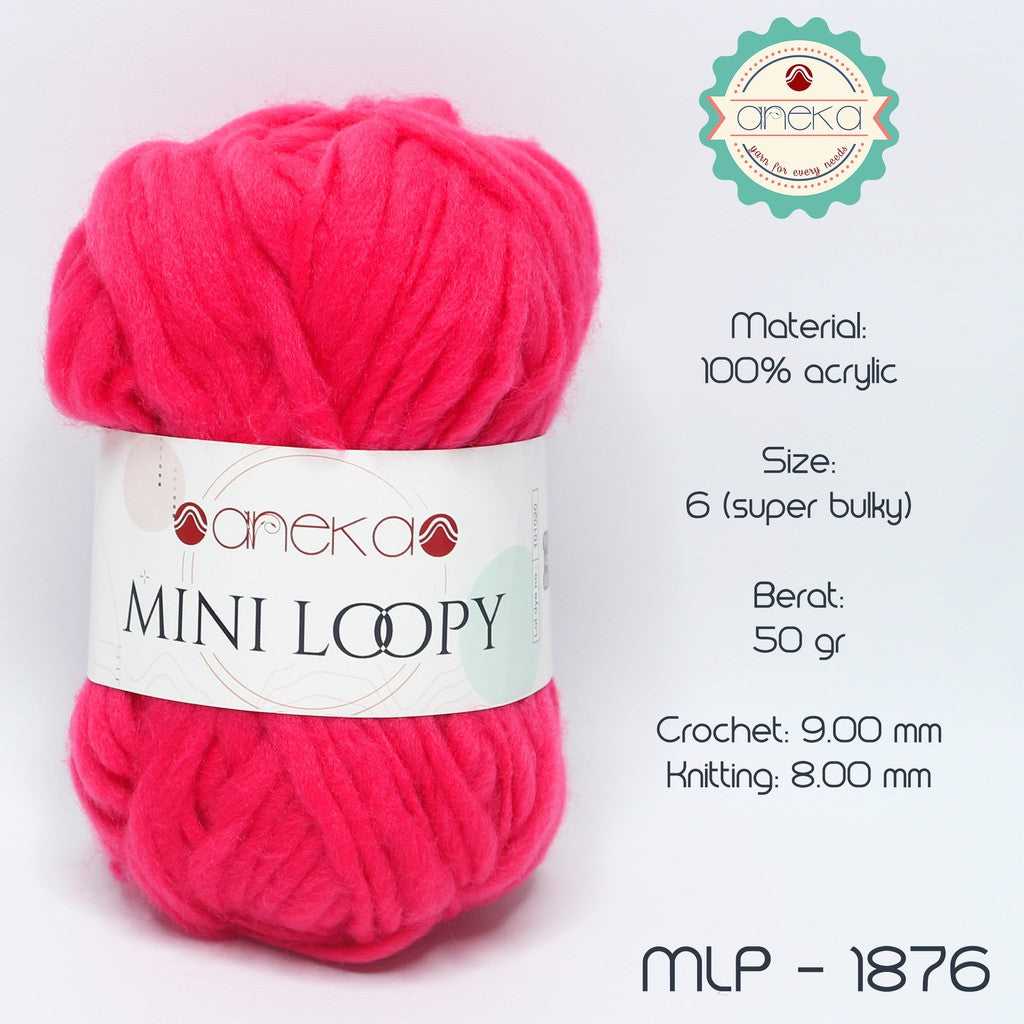 KATALOG - Benang Rajut Mini Loopy / Icelandic / Tapestry Weaving Yarn / Macrame Part 2