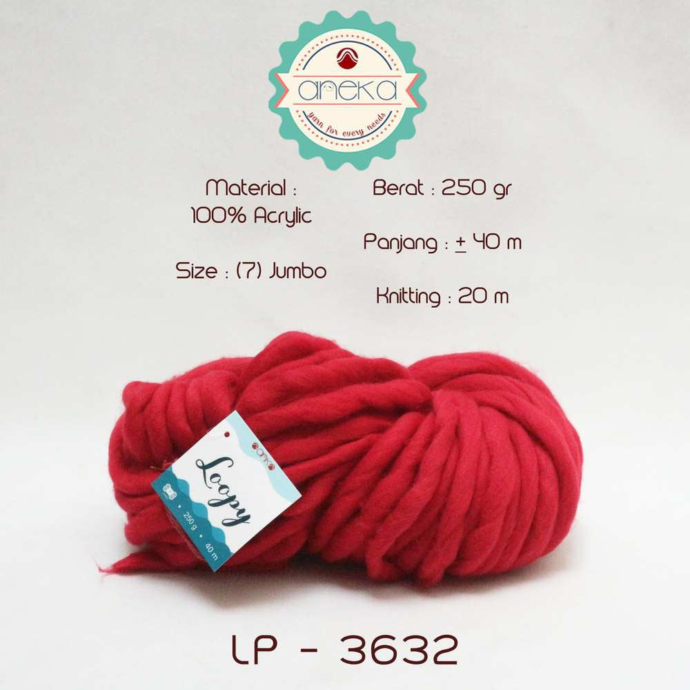 KATALOG - Benang Wol / Wool Ekstra Tebal - LOOPY YARN