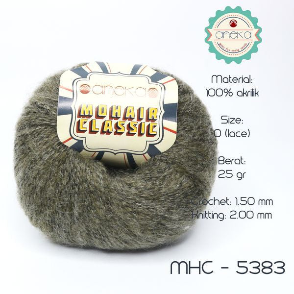 KATALOG - Benang Rajut Katun Mohair Classic / Mohair Polos / Benang Angora PART 2
