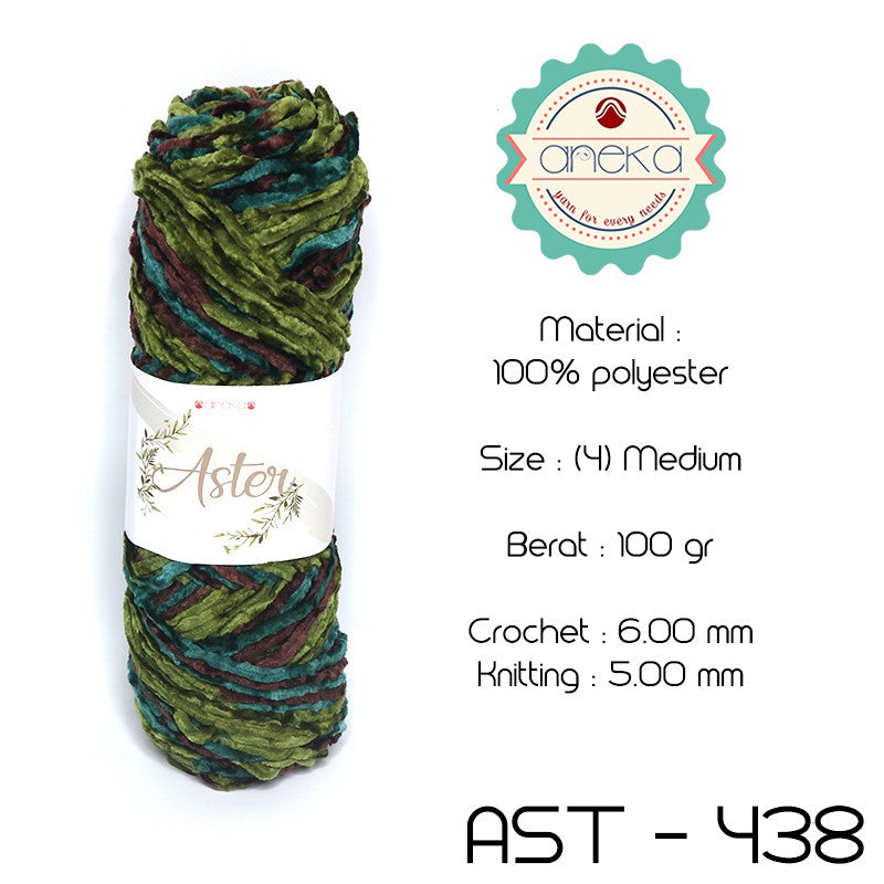 KATALOG - Benang Rajut Bludru ASTER MIX SEMBUR / Velvet Knitting Yarn PART 2