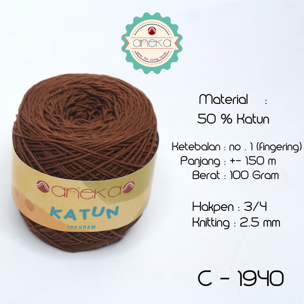 CATALOG - Plain Cotton Knitting Yarn Part 1