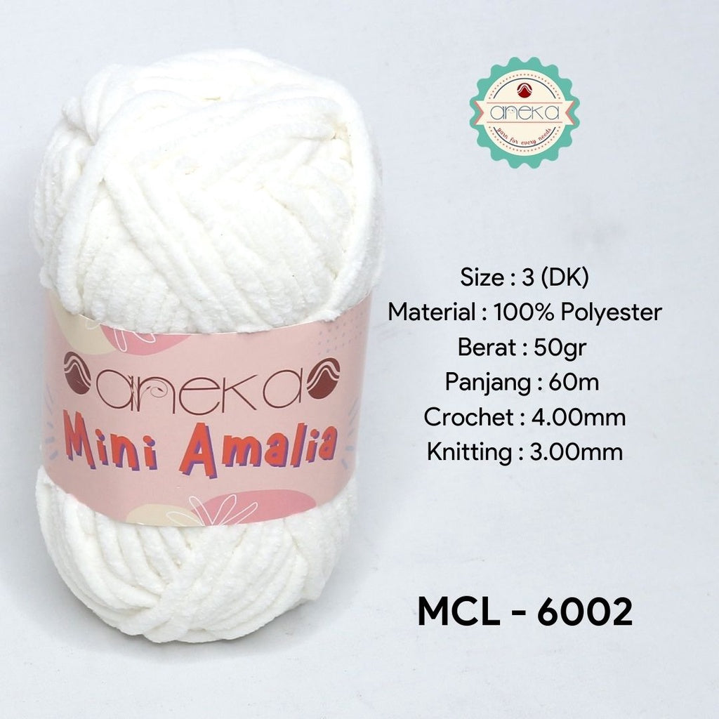 KATALOG - Benang Rajut Mini Amalia / Small Chenille Yarn