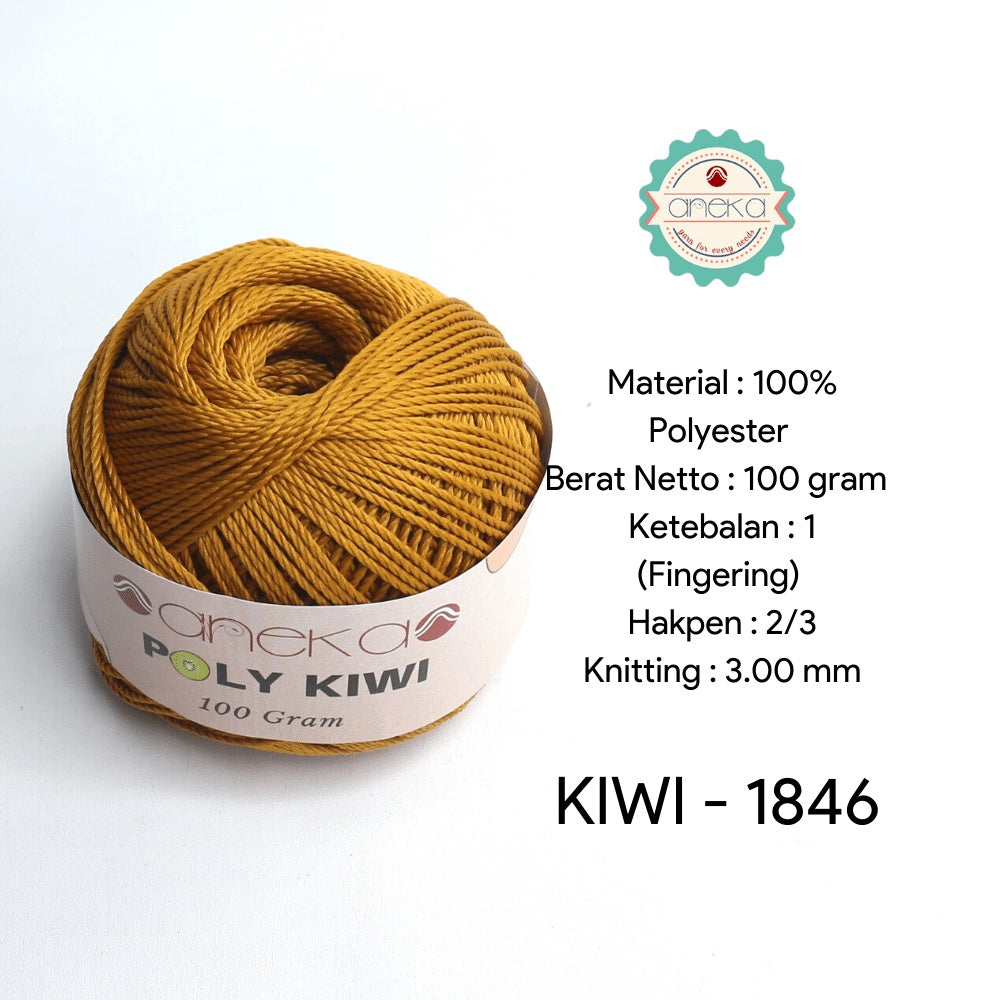 KATALOG - Benang Rajut Poli / Poly Kiwi Yarn - PREMIUM - Part 1