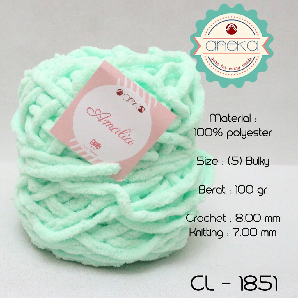 KATALOG - Benang Rajut Chenille Midi Amalia Yarn PART 1