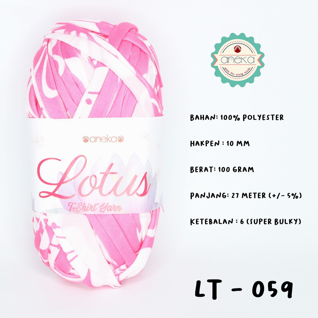 KATALOG - Benang Rajut Lotus Sembur / TShirt / Kaos Yarn Sembur Part 3