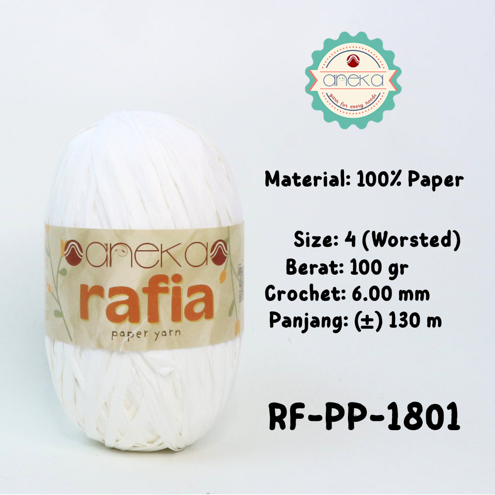 KATALOG - Benang Rajut Rafia / Raffia Paper Yarn