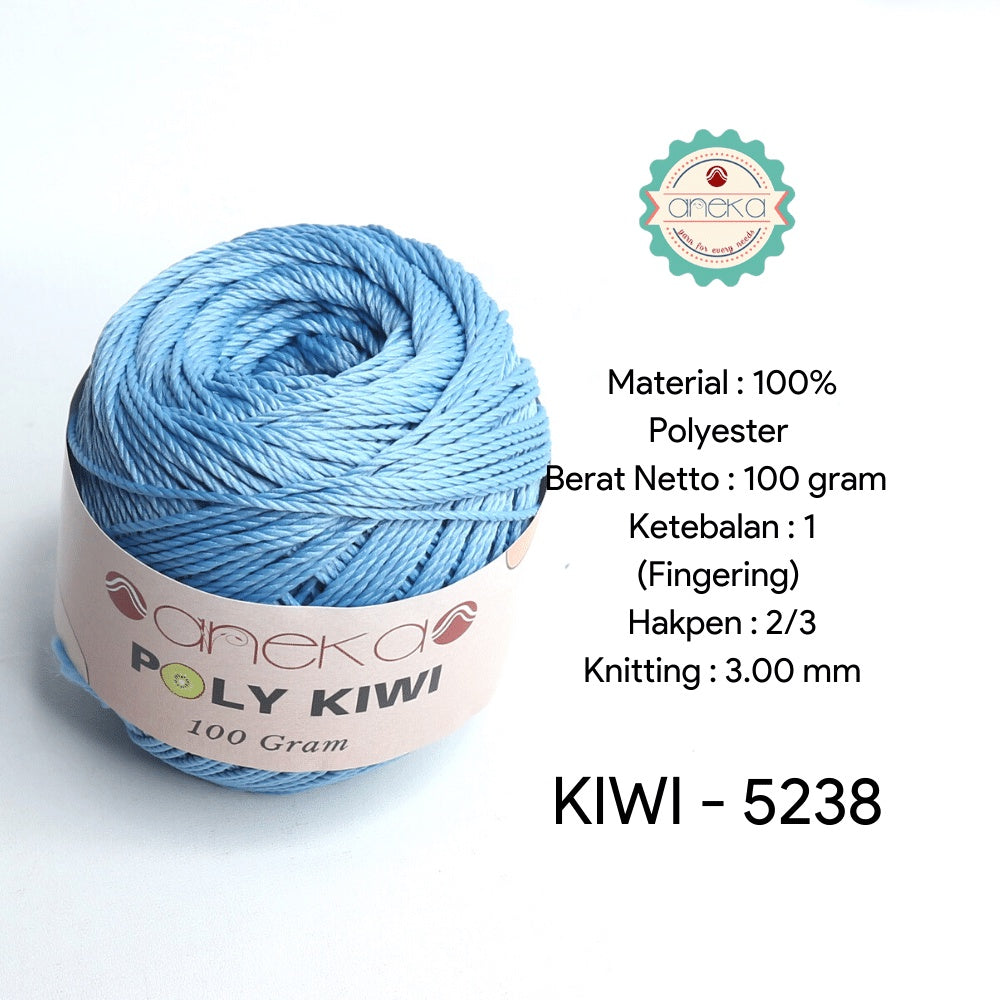 KATALOG - Benang Rajut Poli / Poly Kiwi Yarn - PREMIUM - Part 1