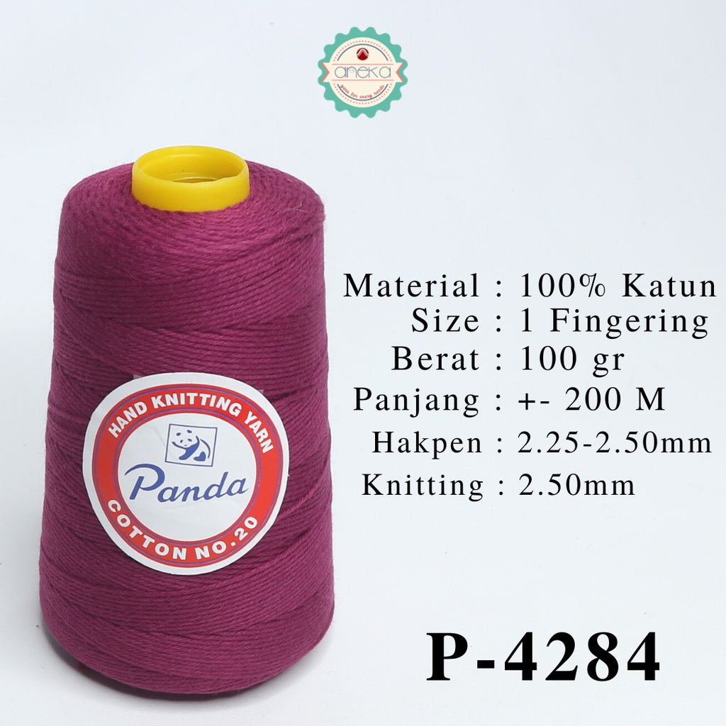 KATALOG - Benang Rajut Katun Panda / Cotton Yarn 2