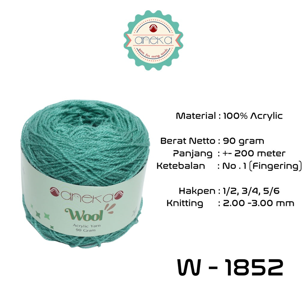 KATALOG - Benang Rajut Wool / Wol / Siet Yarn 90 gram - PART 2