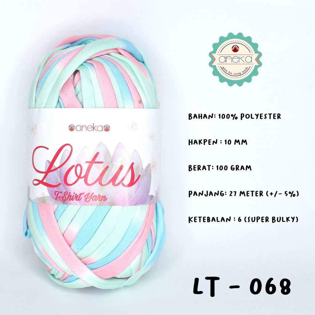 KATALOG - Benang Rajut Lotus Sembur / TShirt / Kaos Yarn Sembur Part 3