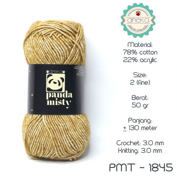 KATALOG - Benang Rajut Katun Panda Misty / Semprot Wol / Stonewashed Yarn - PART 2