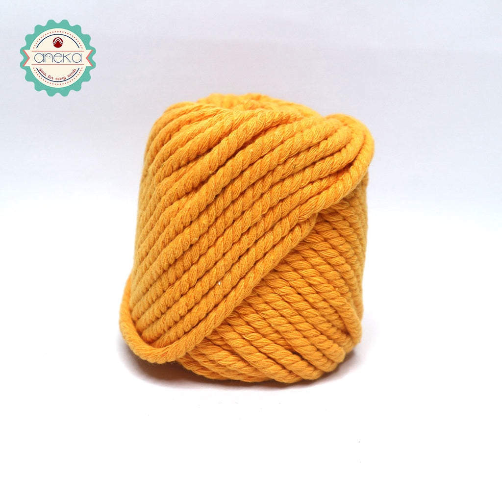 KATALOG - Benang Tali katun/tali macrame makrame warna 100 Gr - 4mm