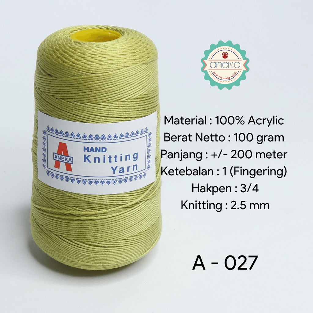 KATALOG - Benang Rajut Aneka / Acrylic Yarn PART 1