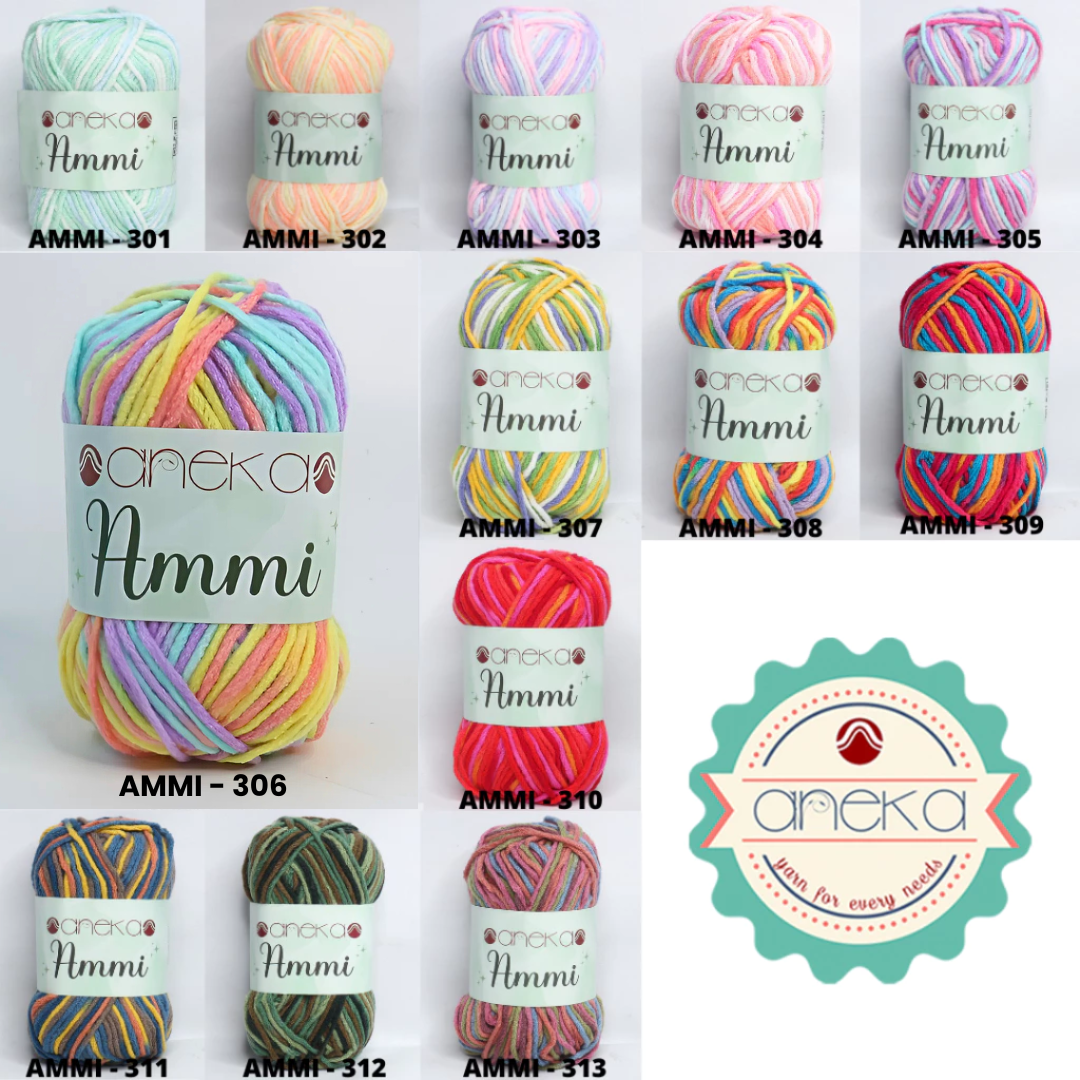 KATALOG - Benang Rajut Ammi Sembur / 100% Acrylic / 6 Ply Akrilik PART 2