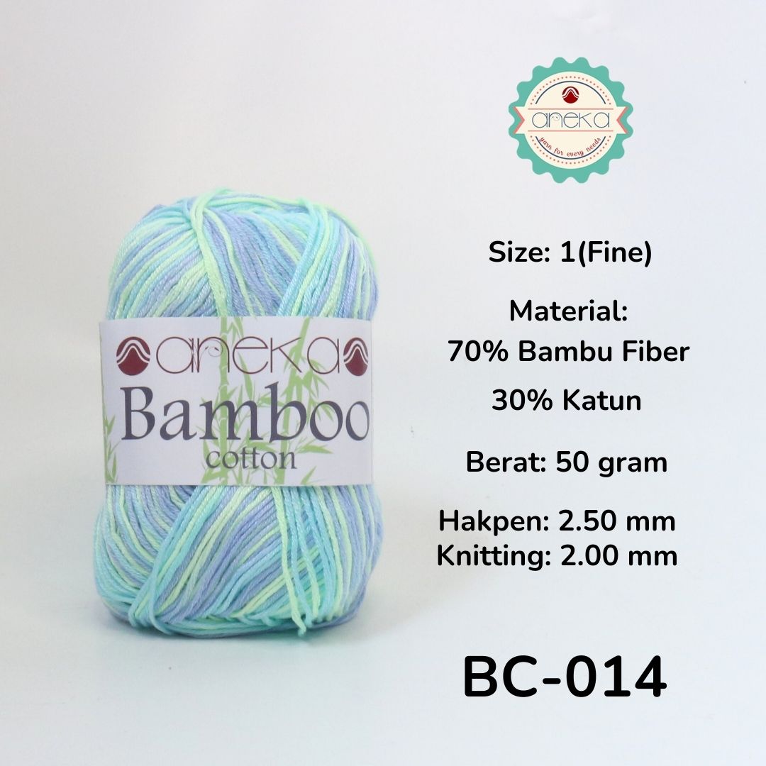 KATALOG - Benang Rajut Katun Bambu / Bamboo Cotton Crochet Knitting Yarn - Part 2