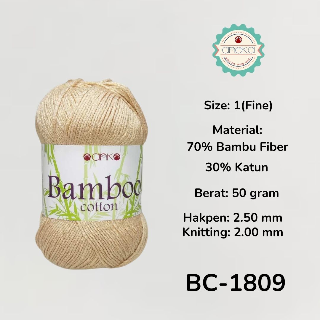 KATALOG - Benang Rajut Katun Bambu / Bamboo Cotton Crochet Knitting Yarn - Part 2