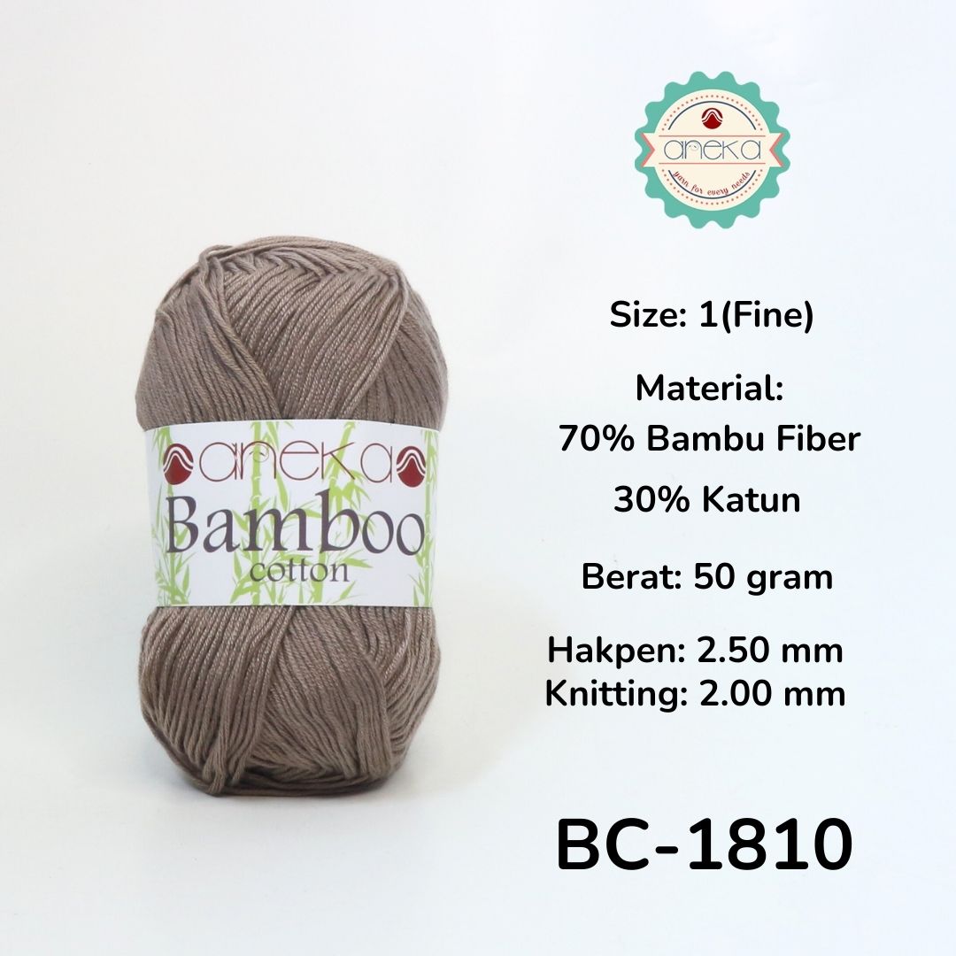 KATALOG - Benang Rajut Katun Bambu / Bamboo Cotton Crochet Knitting Yarn - Part 2