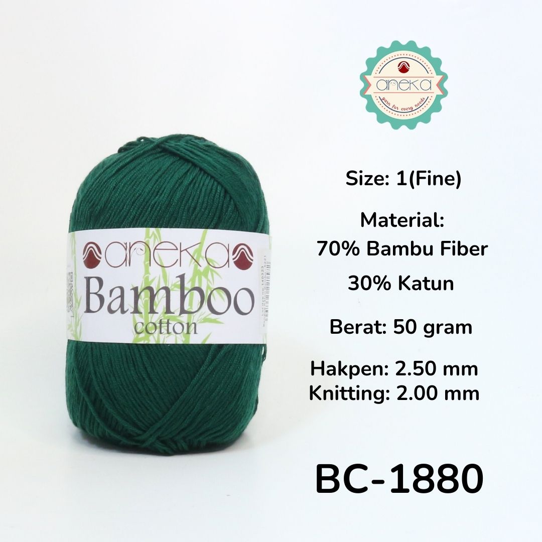 KATALOG - Benang Rajut Katun Bambu / Bamboo Cotton Crochet Knitting Yarn - Part 2