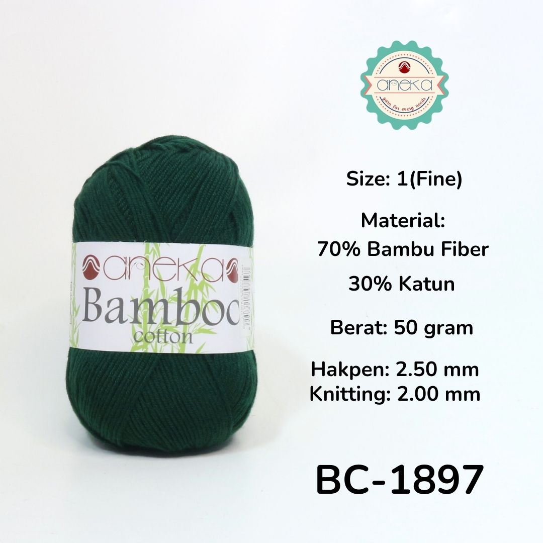 KATALOG - Benang Rajut Katun Bambu / Bamboo Cotton Crochet Knitting Yarn - Part 2