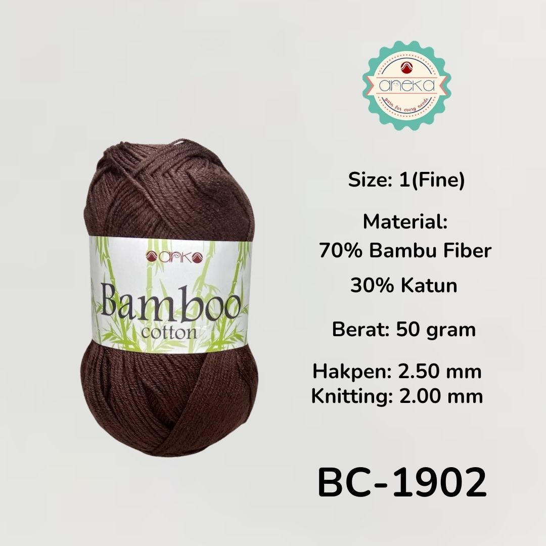 KATALOG - Benang Rajut Katun Bambu / Bamboo Cotton Crochet Knitting Yarn - Part 2