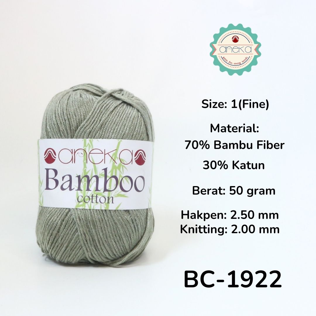 KATALOG - Benang Rajut Katun Bambu / Bamboo Cotton Crochet Knitting Yarn - Part 2