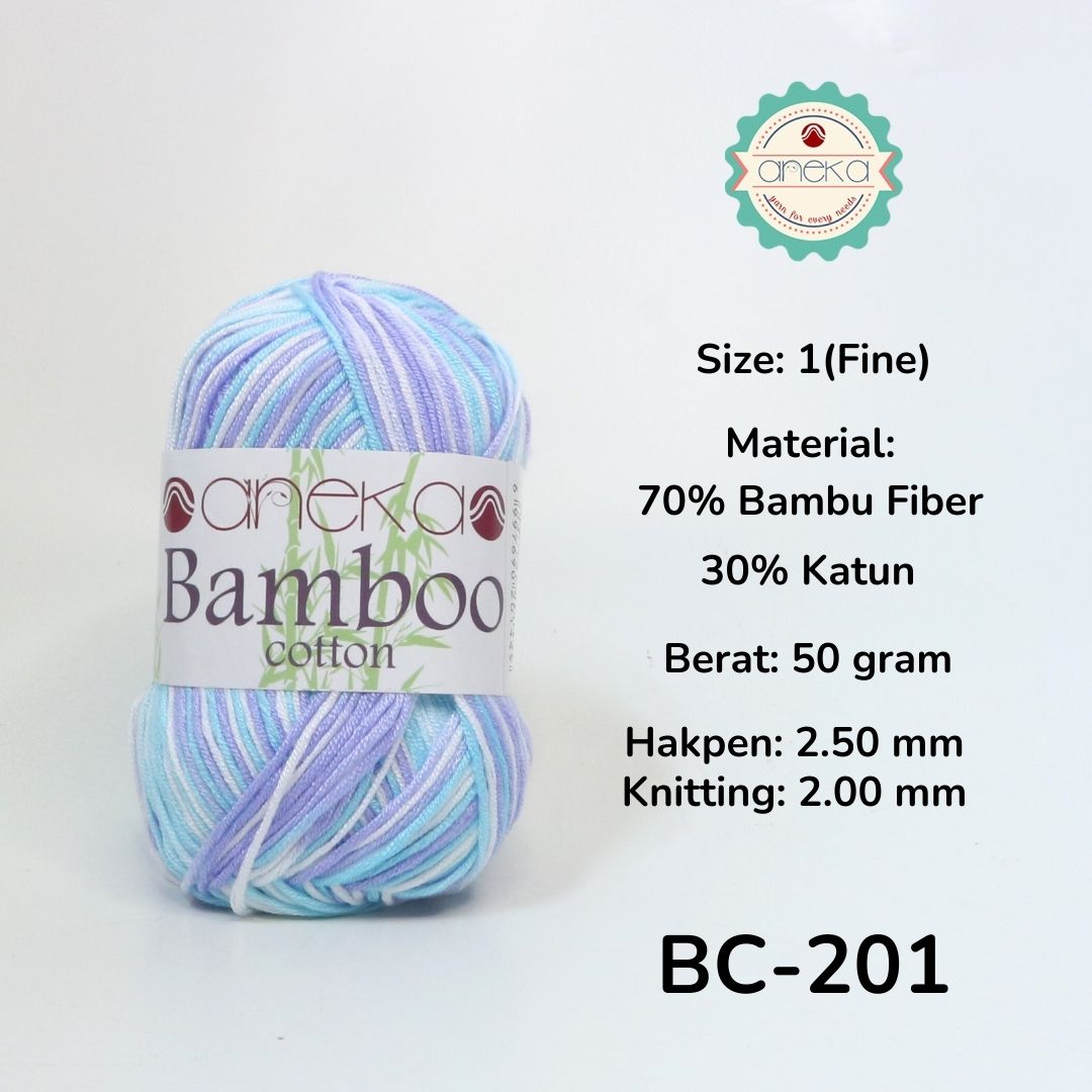 KATALOG - Benang Rajut Katun Bambu / Bamboo Cotton Crochet Knitting Yarn - Part 2