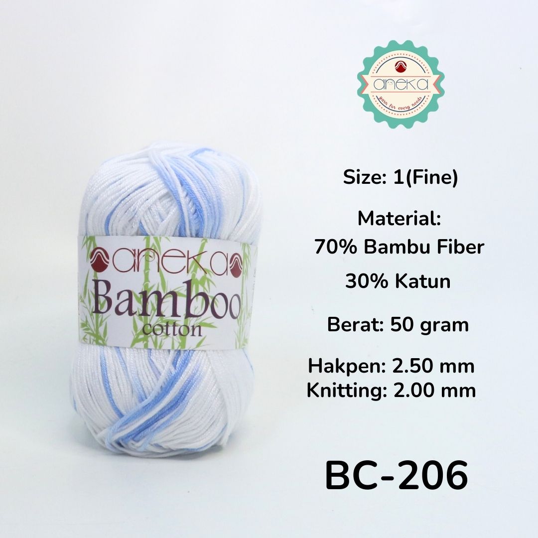 KATALOG - Benang Rajut Katun Bambu / Bamboo Cotton Crochet Knitting Yarn - Part 2