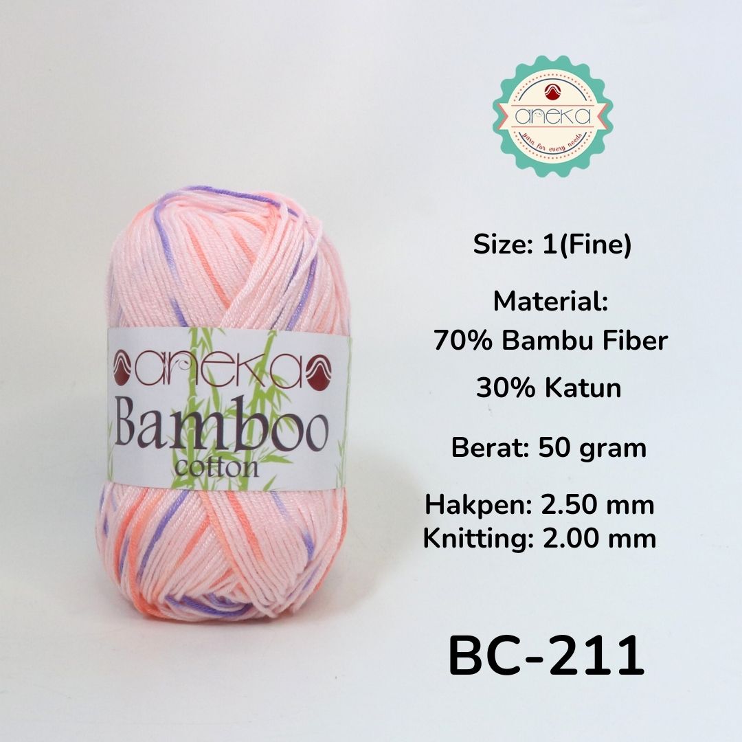 KATALOG - Benang Rajut Katun Bambu / Bamboo Cotton Crochet Knitting Yarn - Part 2