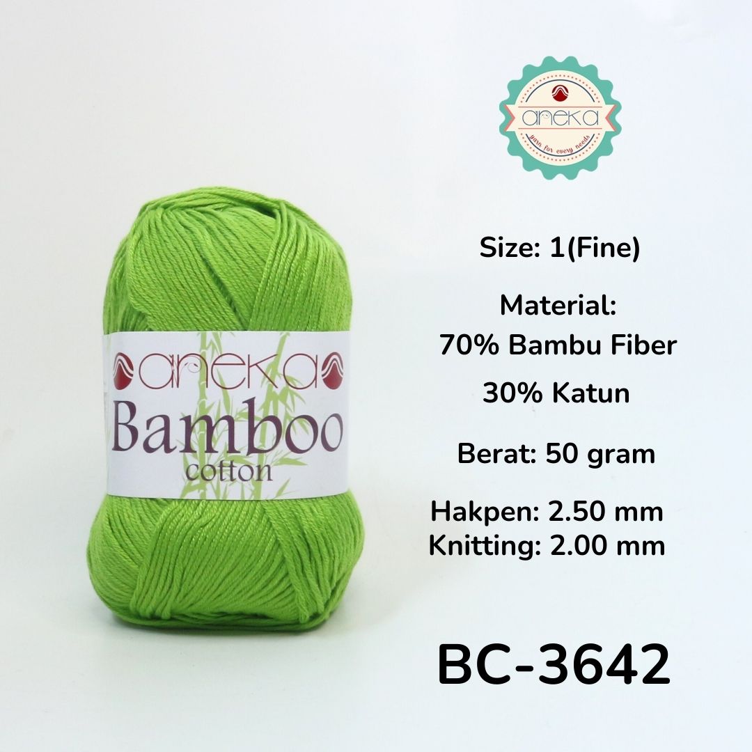 KATALOG - Benang Rajut Katun Bambu / Bamboo Cotton Crochet Knitting Yarn - Part 2