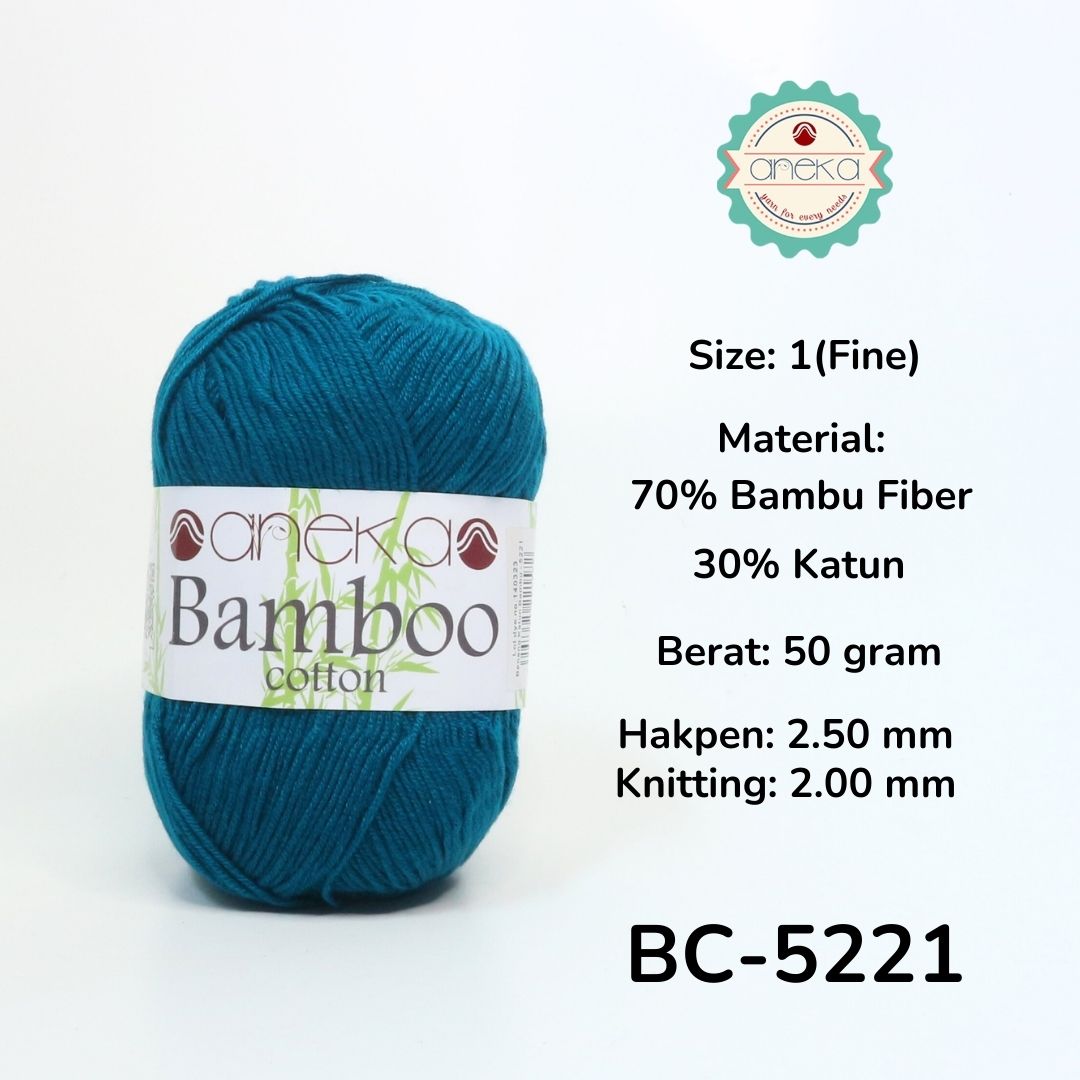 KATALOG - Benang Rajut Katun Bambu / Bamboo Cotton Crochet Knitting Yarn - Part 2