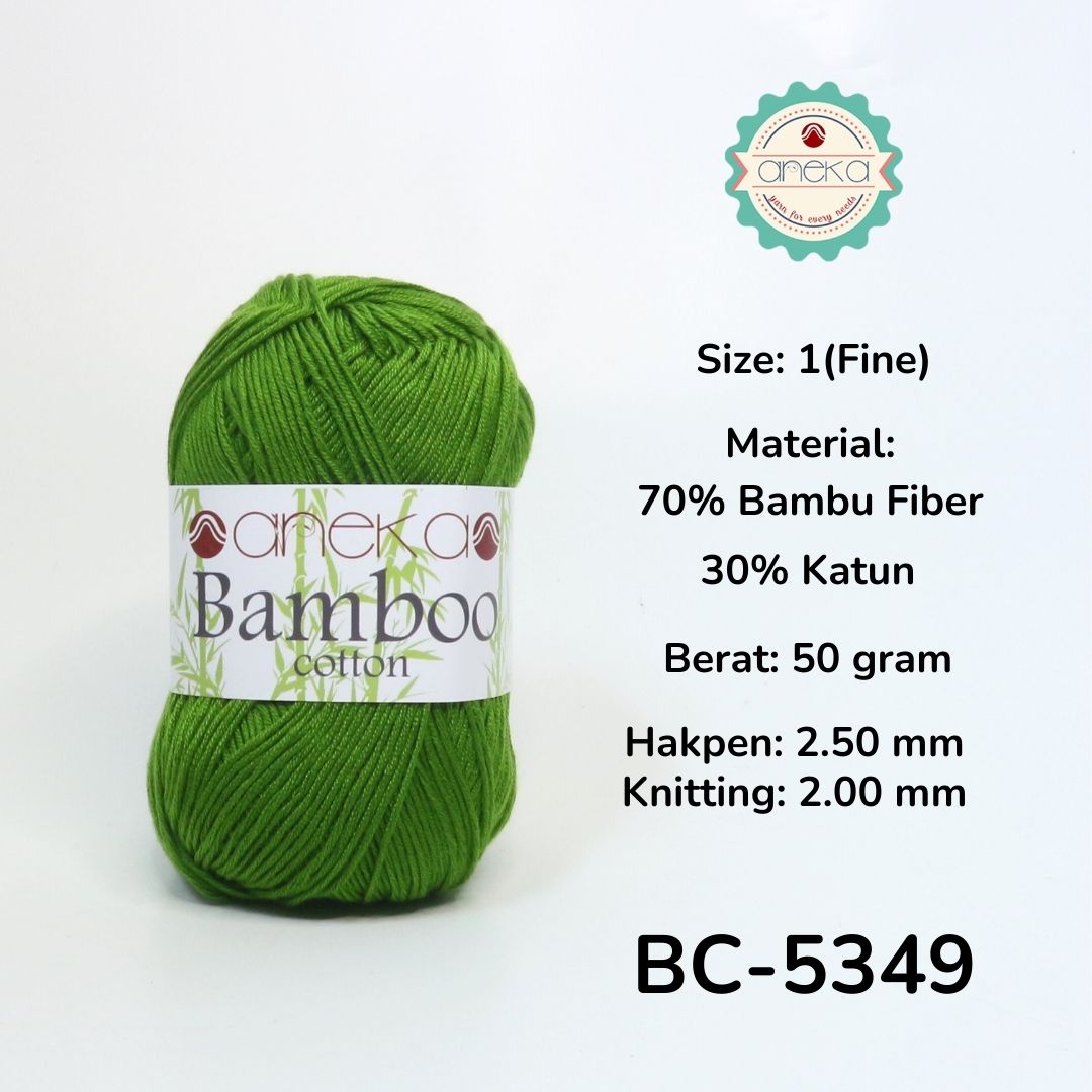 KATALOG - Benang Rajut Katun Bambu / Bamboo Cotton Crochet Knitting Yarn - Part 2