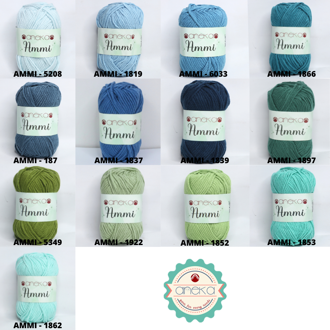 KATALOG - Benang Rajut Ammi / 100% Acrylic / 6 Ply Akrilik