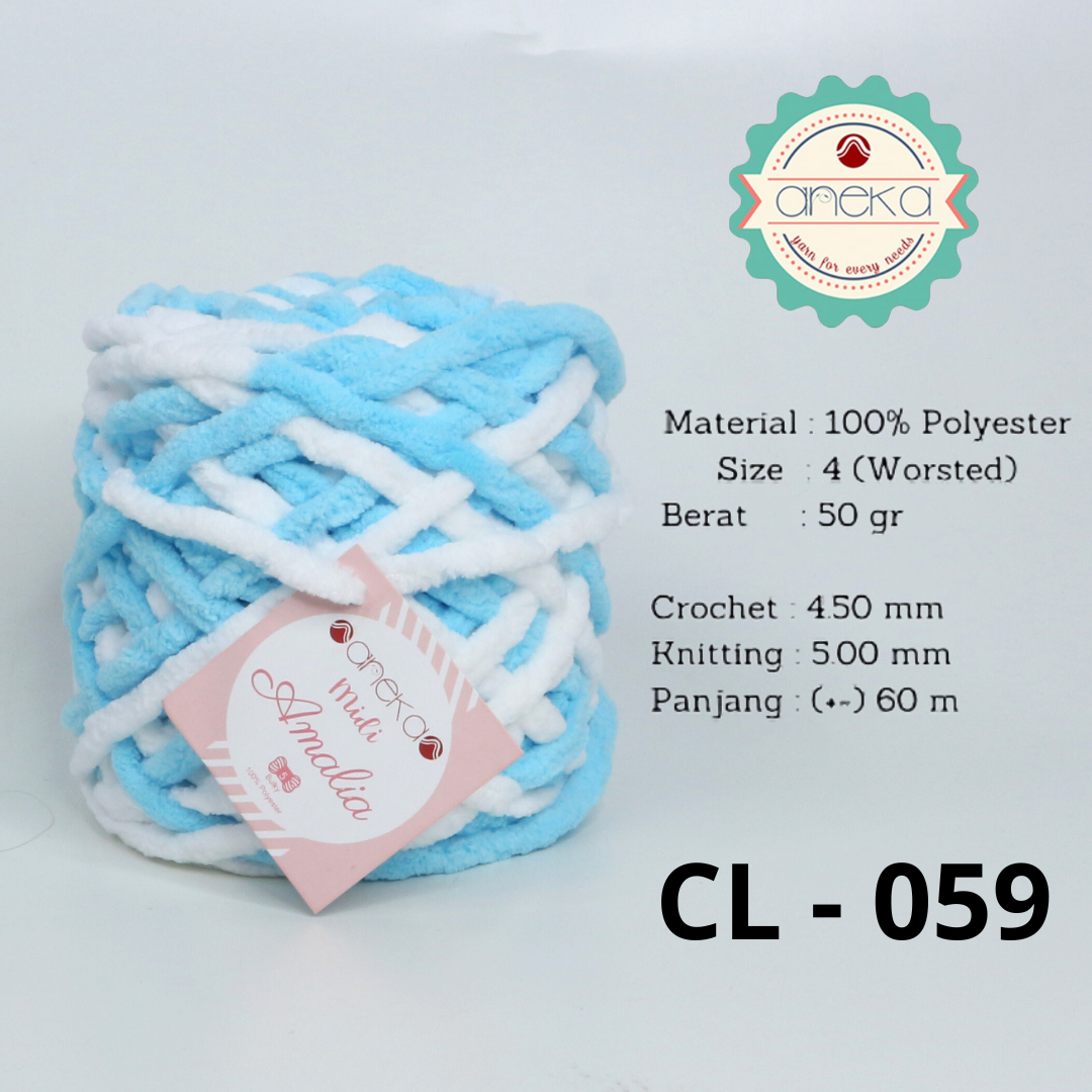 KATALOG - Benang Rajut Chenille Midi Amalia Yarn PART 2