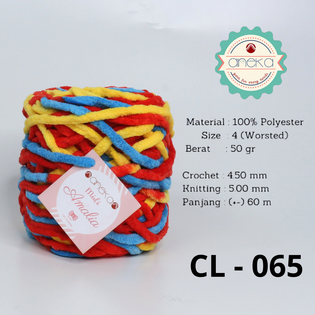KATALOG - Benang Rajut Chenille Midi Amalia Yarn PART 2