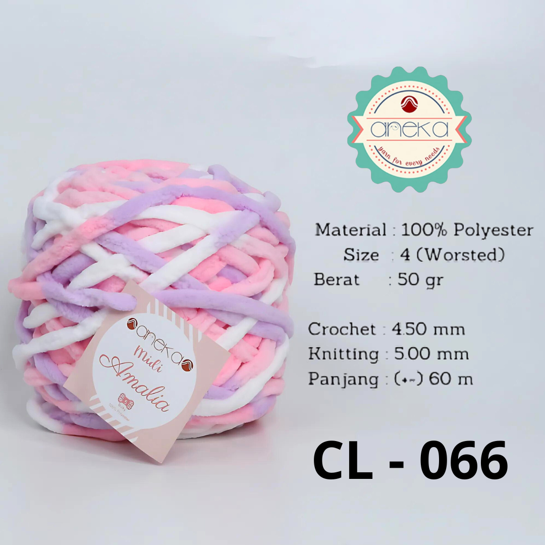 KATALOG - Benang Rajut Chenille Midi Amalia Yarn PART 2