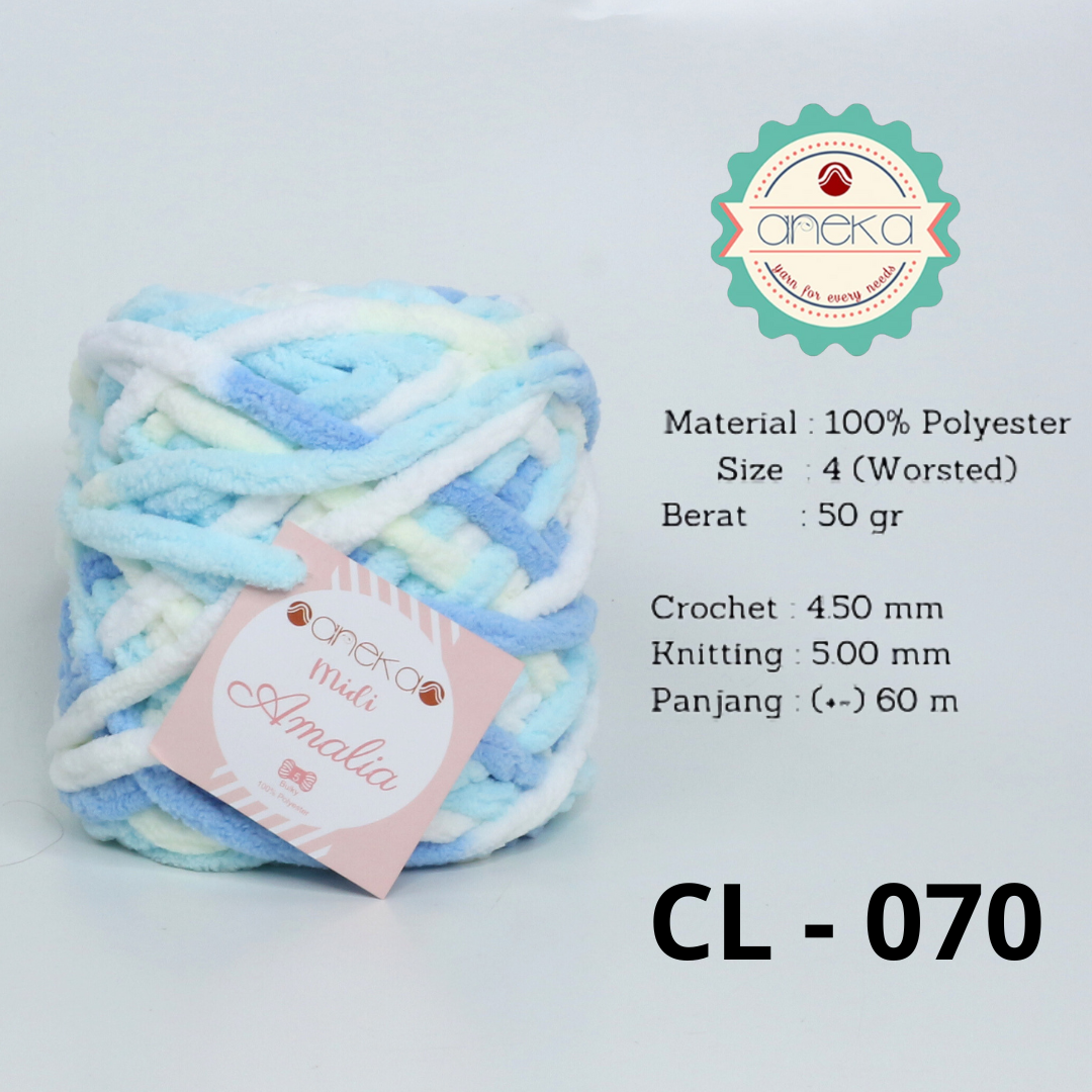 KATALOG - Benang Rajut Chenille Midi Amalia Yarn PART 2