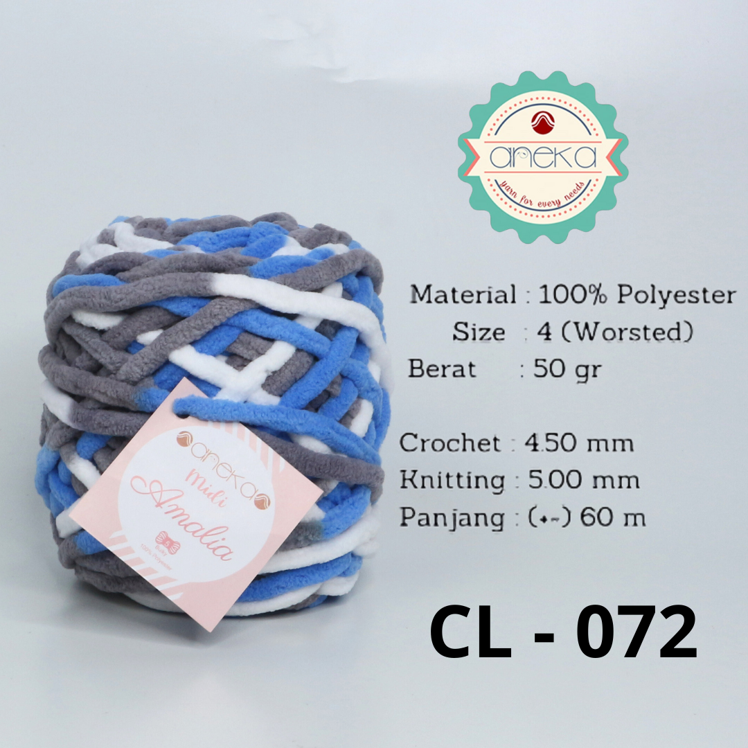 KATALOG - Benang Rajut Chenille Midi Amalia Yarn PART 2