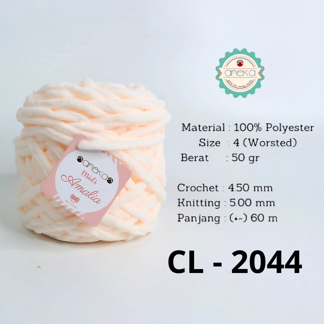 KATALOG - Benang Rajut Chenille Midi Amalia Yarn PART 1