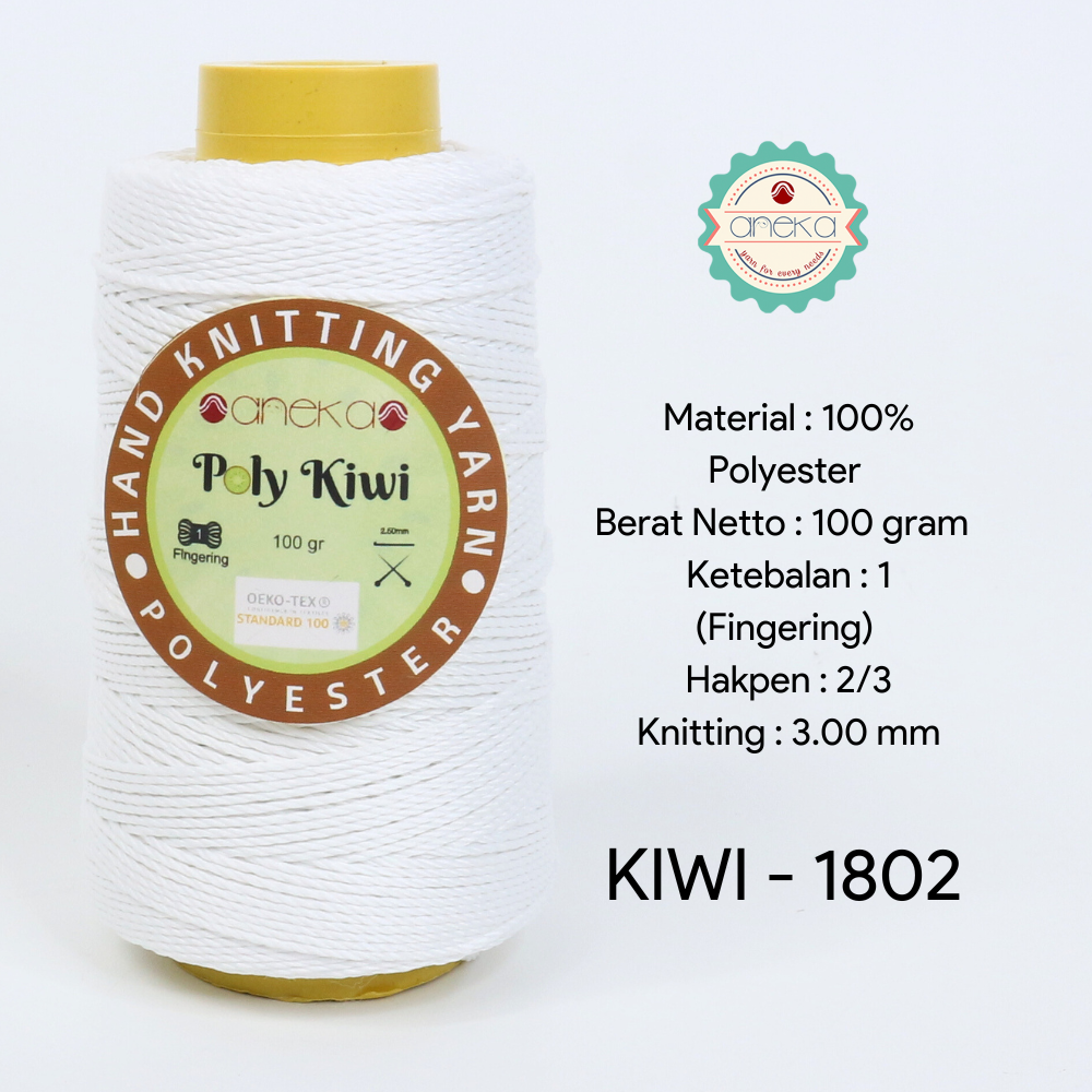 KATALOG - Benang Rajut Poli / Poly Kiwi Yarn - PREMIUM - Part 1